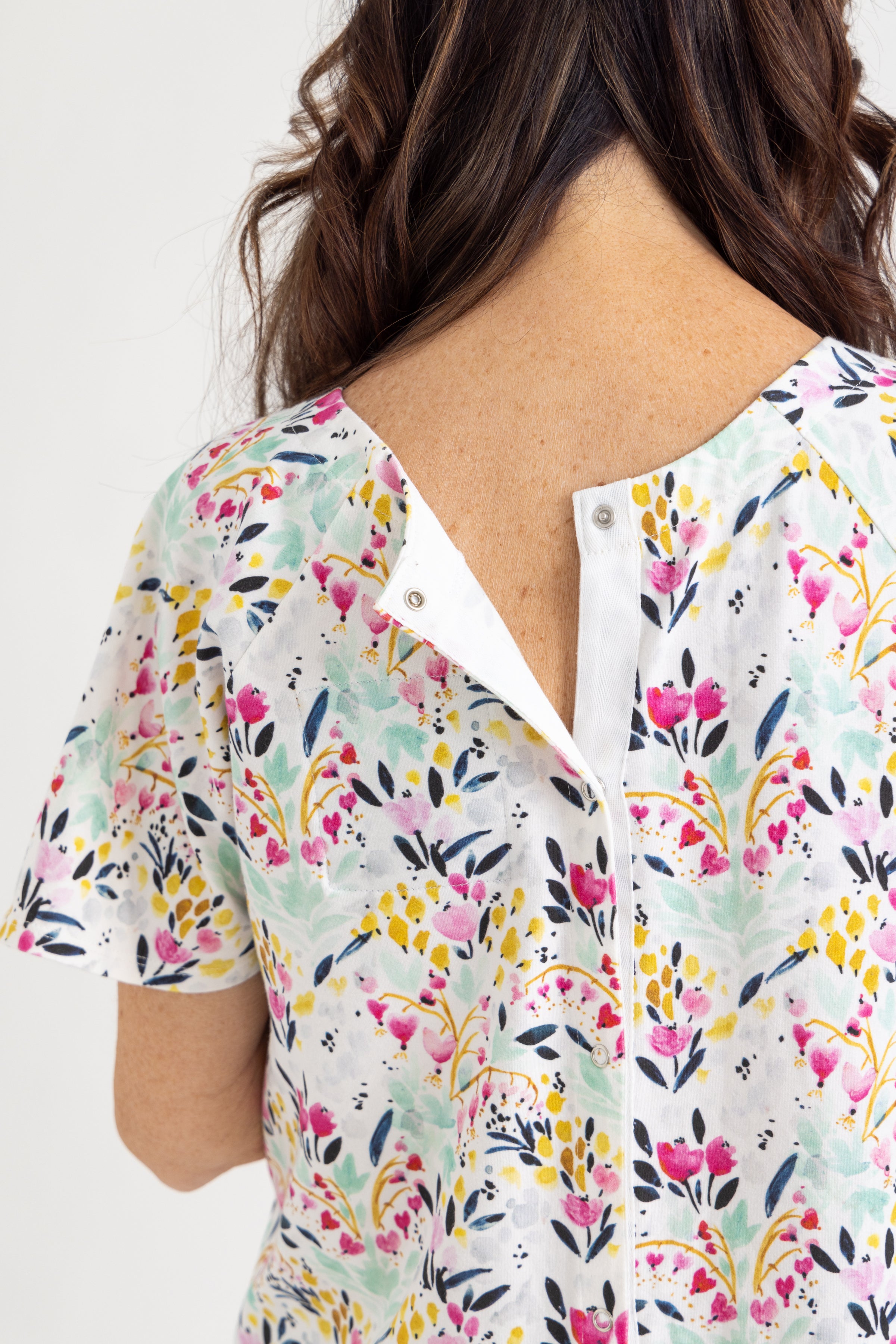 Patient Gown with Snaps