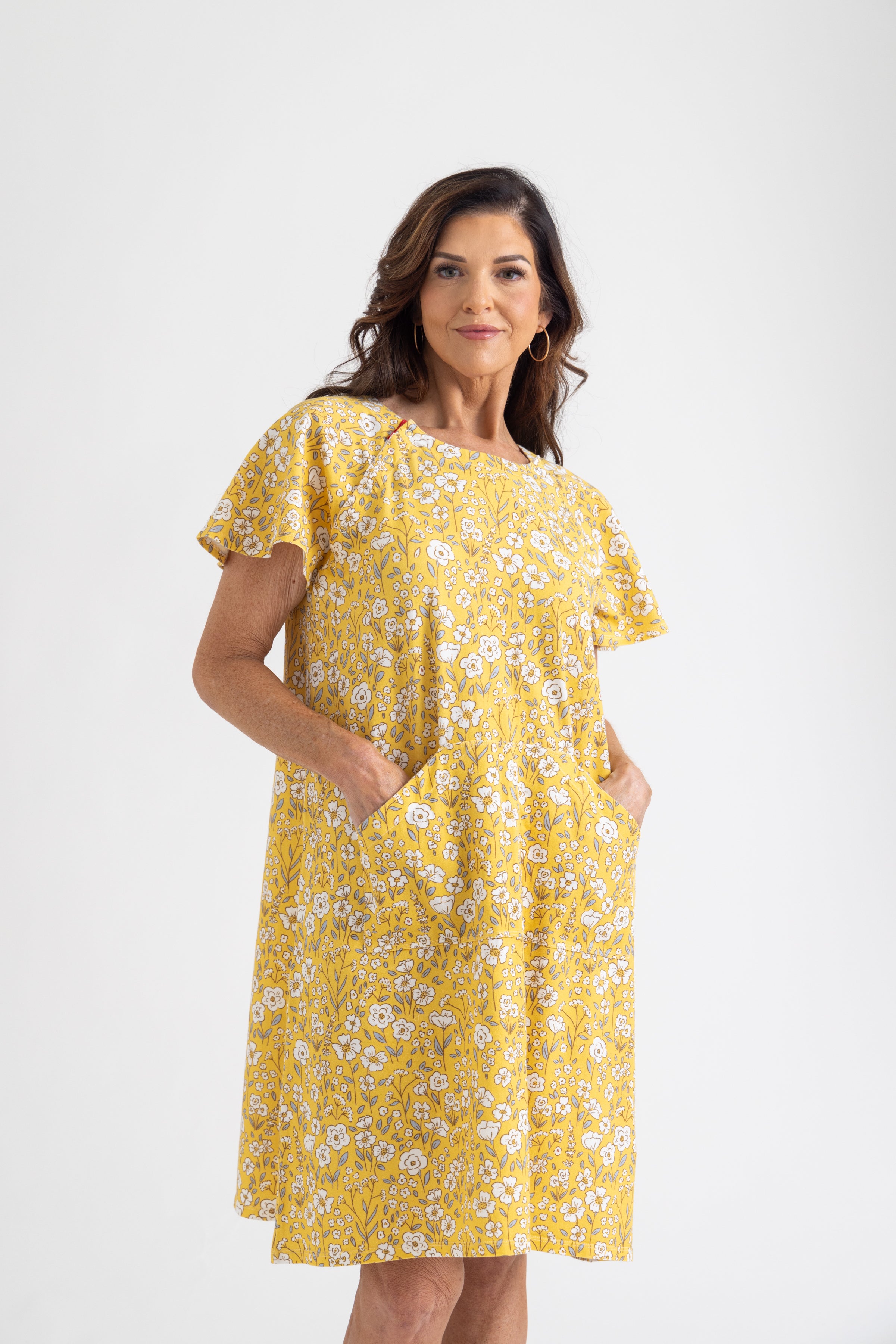 Luxury organic hospital gown for women