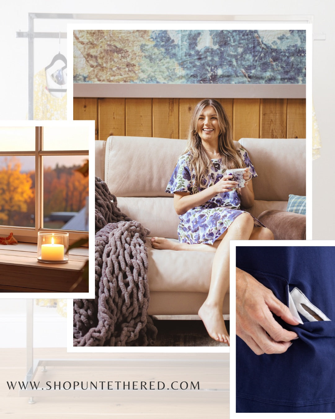 Soft and pretty hospital gowns improve patient comfort and dignity