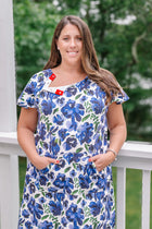 Navy & Olive Floral
