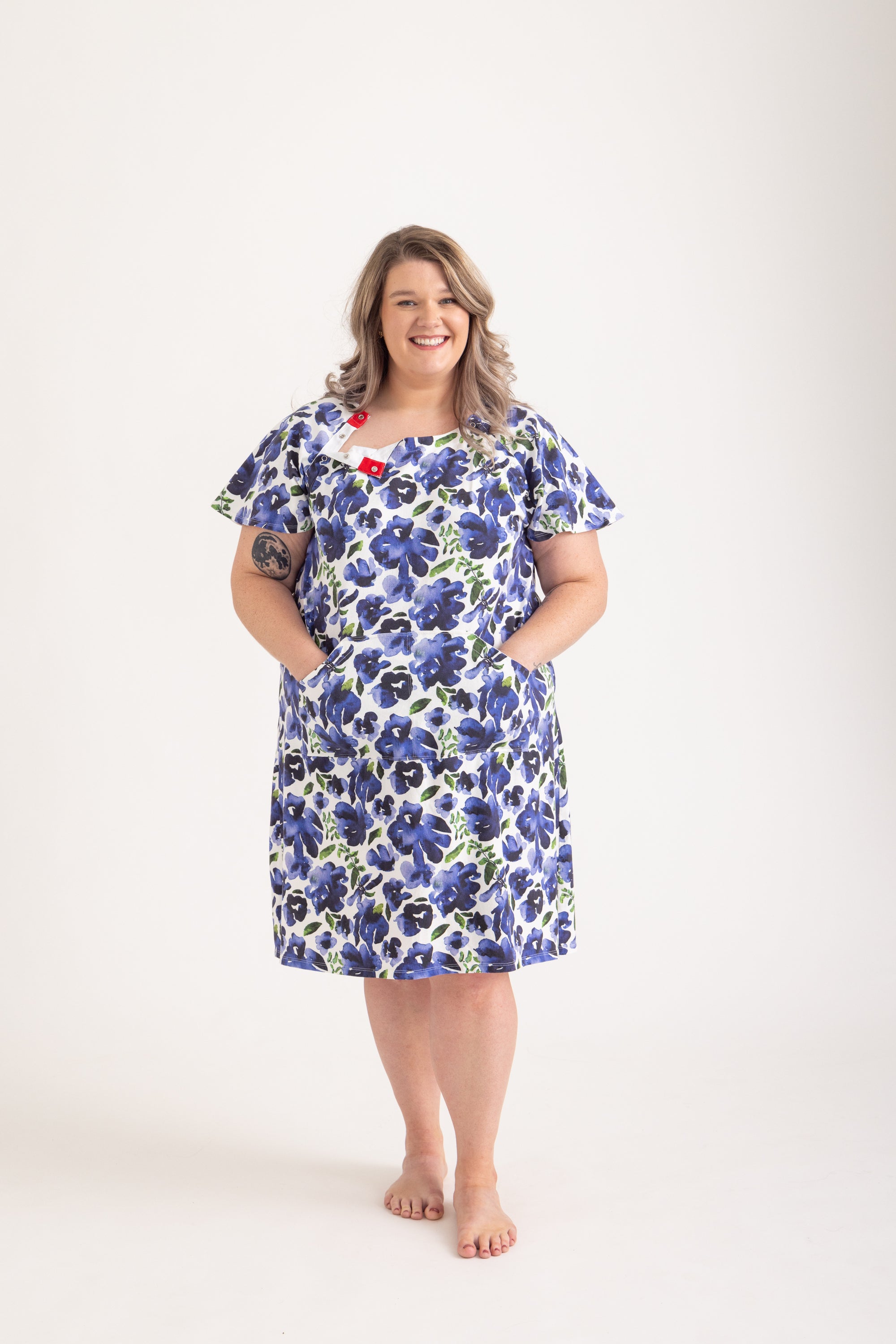 Navy & Olive Floral