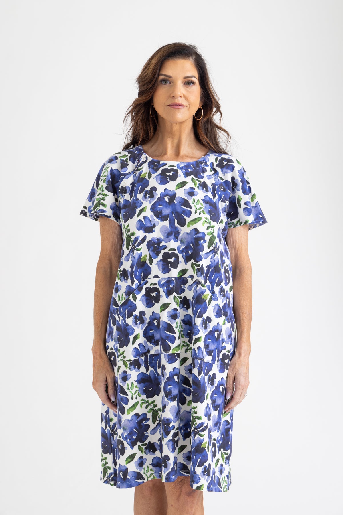 Navy & Olive Floral