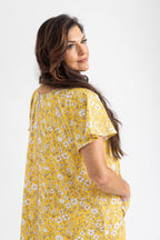 Luxury hospital gown with snaps