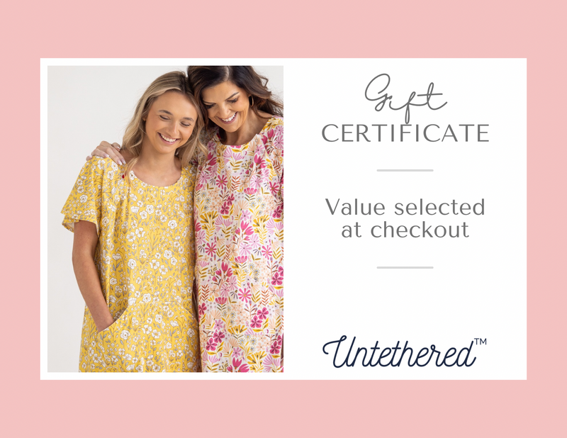 Untethered Digital Gift Card