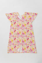 Medical gown with snaps for women