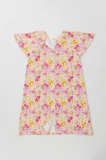 Medical gown with snaps for women